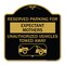 Signmission Reserved Parking for Expectant Mothers Unauthorized Vehicles Towed Away, A-DES-BG-1818-23105 A-DES-BG-1818-23105 - alternate 1